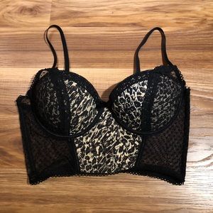 Animal Print Push Up Bra